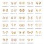 Bundle-12(mix-Brecelet,Bangles,Earring,Pendent,ring)